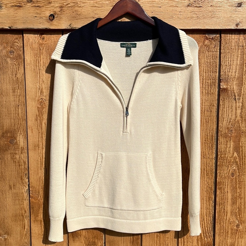 LRL Ralph Lauren Jeans Co. Zip Pullover